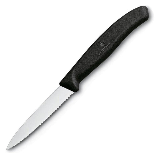 Victorinox kitchen knife — 3.25 inch Swiss Classic paring with straight edge, spear point
