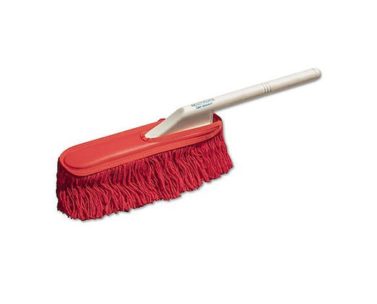 California Car Duster — Standard duster with plastic handle and microfiber cloths bundle