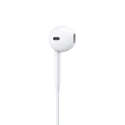 Apple EarPods headphones — wired design with USB-C plug and built-in remote control