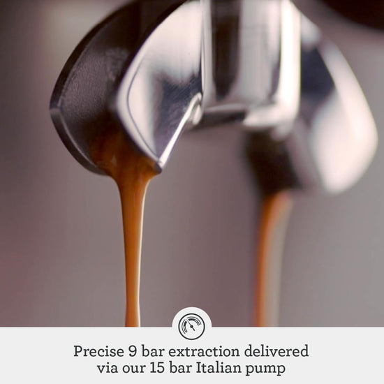 Breville Barista Pro — Espresso machine with built-in grinder and steam wand