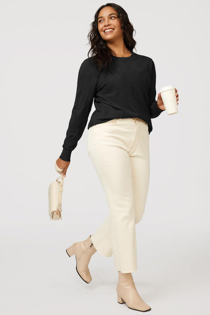 Arach&Cloz women's knit sweater — soft pullover for casual wear