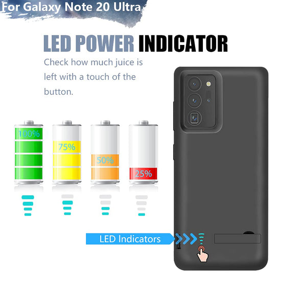 Sitong battery case — 5000mAh rechargeable for Samsung Galaxy Note 20 Ultra 5G