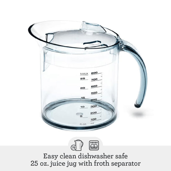 Breville juicer - Compact centrifugal design in silver finish, 25 fl oz capacity