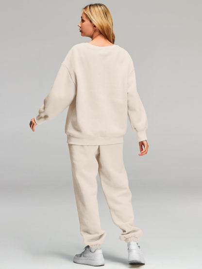 AUTOMET coordinated outfit — 2 piece sweatsuit set with pockets
