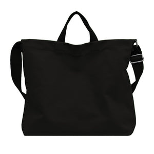 Glintivo women's canvas tote bag - inside out design with adjustable strap for work and travel