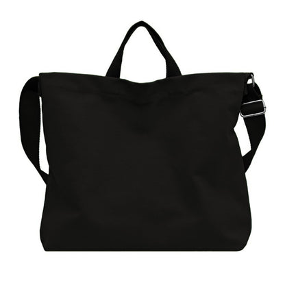Glintivo women's canvas tote bag - inside out design with adjustable strap for work and travel