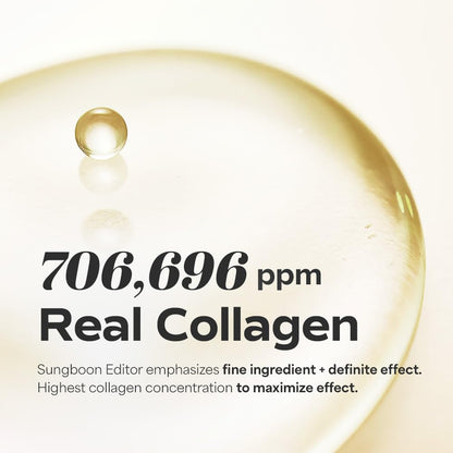 SUNGBOON EDITOR deep collagen melting eye patch with glutathione, hydrating under eye treatment for fine lines & firm-looking skin, Korean skincare, 1.13 ozSUNGBOON EDITOR eye patch — deep collagen formula with glutathione and hydration