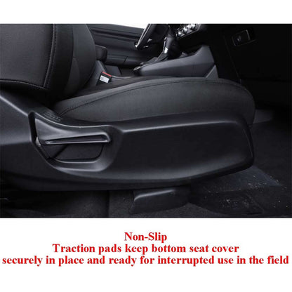 EKR Wrangler seat covers - Custom fit neoprene for Jeep Wrangler 4 door 2018-2026