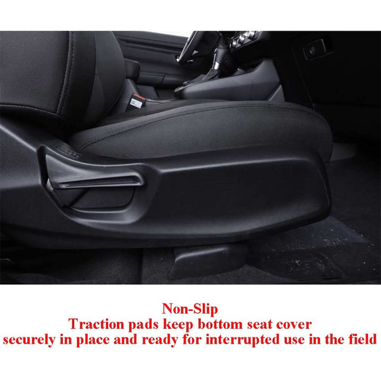 EKR Wrangler seat covers - Custom fit neoprene for Jeep Wrangler 4 door 2018-2026