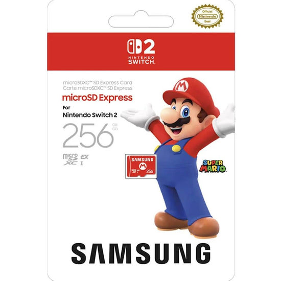 Samsung microSD Express Card – 256GB for Nintendo Switch™ 2Samsung microSD card — 256GB for Nintendo Switch 2