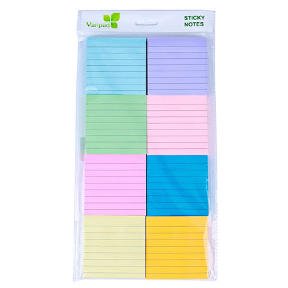 Self-stick note — easy to remove and reposition