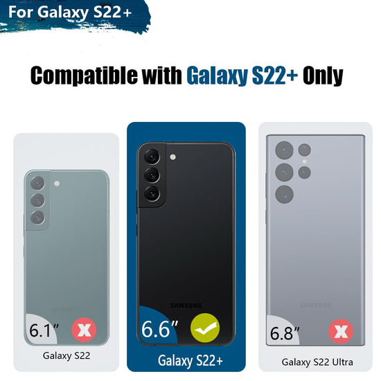 Sitong battery case for Samsung Galaxy S22+ with 5000mAh rechargeable power bank