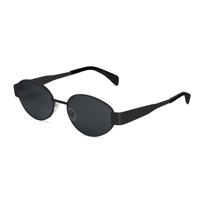 Butaby retro oval sunglasses — classic style with UV400 protection
