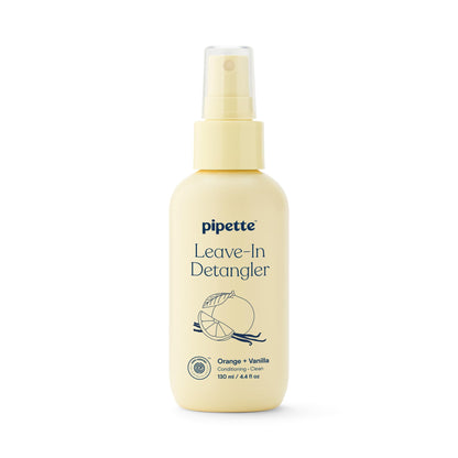 Pipette hair detangler spray — silicone-free with squalane for kids hair care