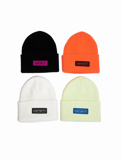 Carhartt hat — knit logo patch design
