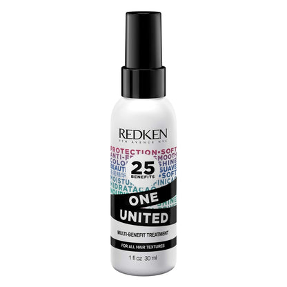 Redken One United leave in conditioner — multi-benefit treatment for all hair types