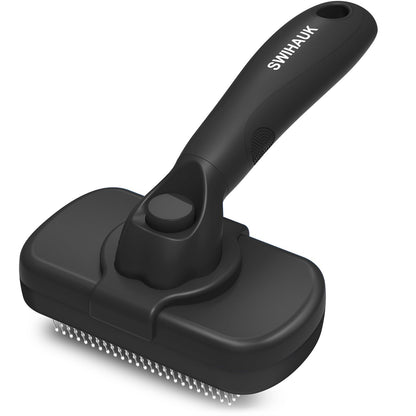 Hair brush — Self cleaning slicker for pets by SWIHAUK