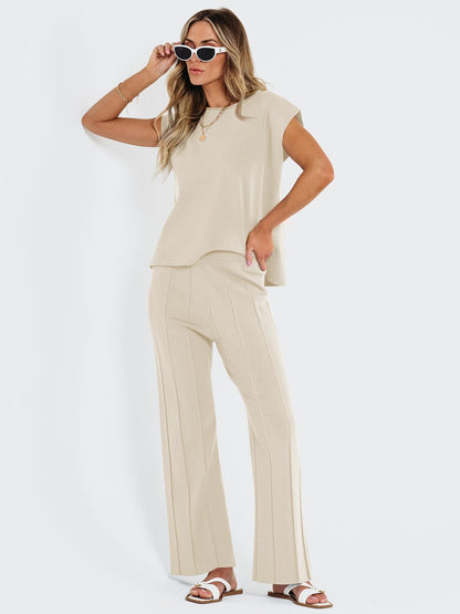 LILLUSORY track suit — matching two piece knit set for women spring vacation 2026 summer outfits