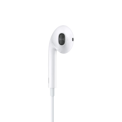 Apple EarPods headphones — wired design with USB-C plug and built-in remote control