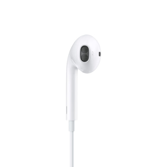 Apple EarPods headphones — wired design with USB-C plug and built-in remote control