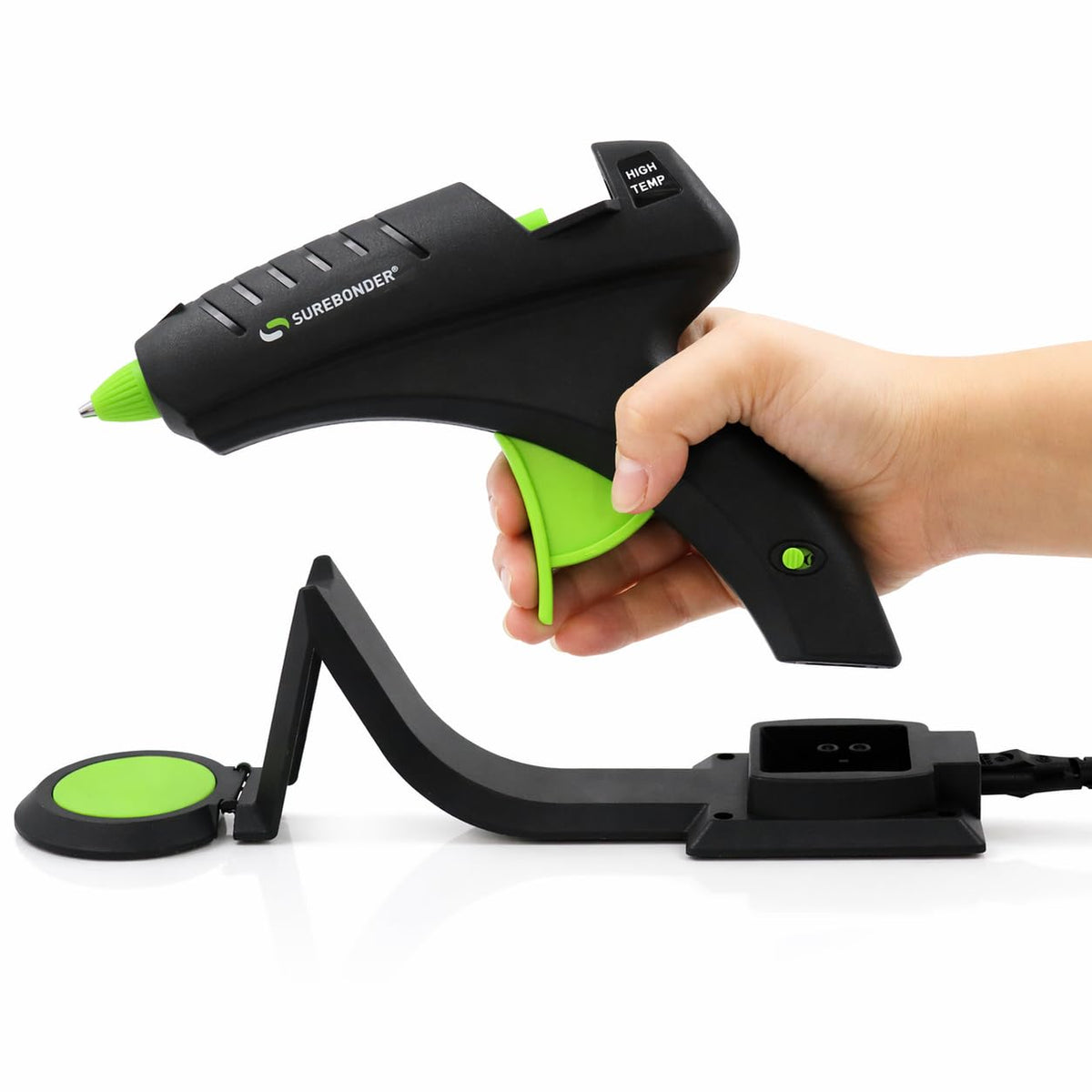 Surebonder hot glue gun — high temperature, 60W power for strong bonding materials