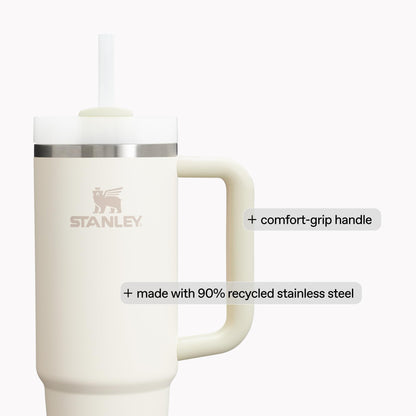 Stanley drinking cup — Insulated stainless steel with handle and straw 30 oz