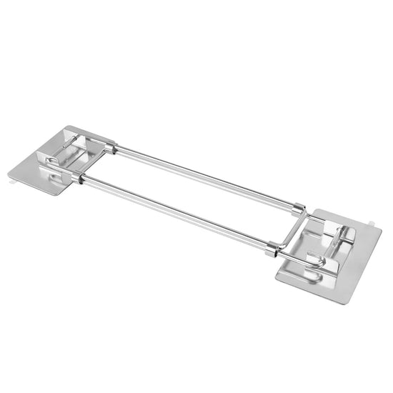 Shelf — Adjustable stainless steel rod for RV shower corner storage