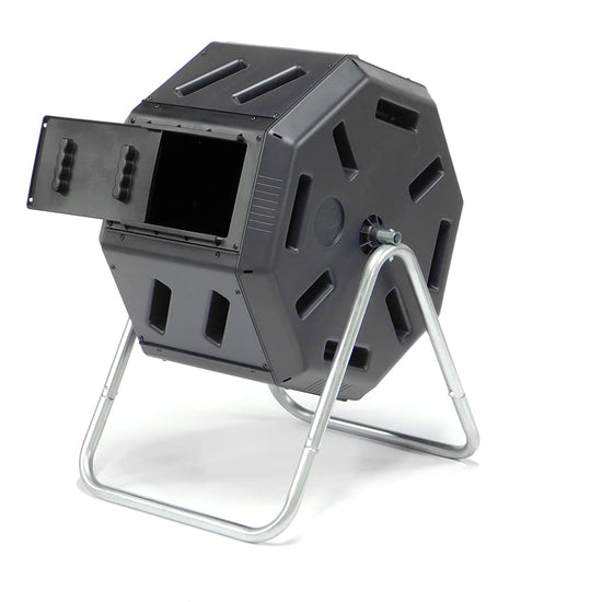 FCMP compost bin with dual chamber design