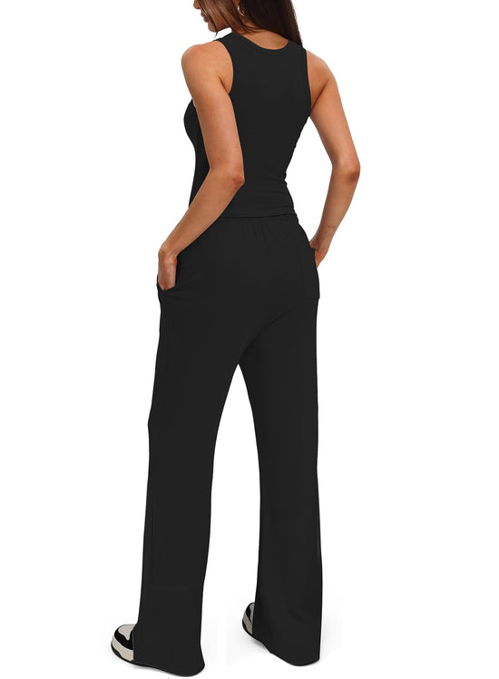 Darong women's coordinated outfit - sleeveless summer lounge set