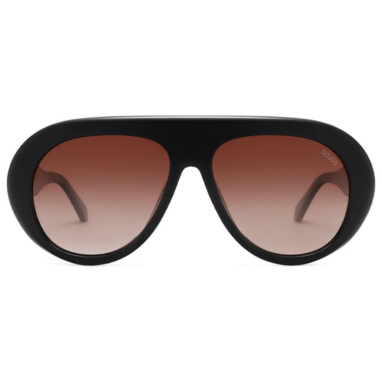 Sunglasses — Trendy oversized polarized aviator style with UV protection