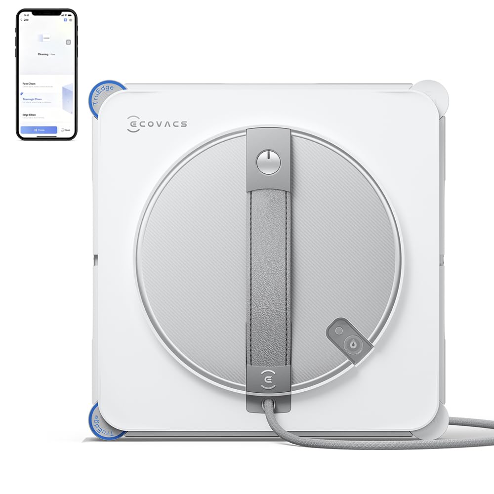 Robotic vacuum cleaner — Window cleaning robot by ECOVACS