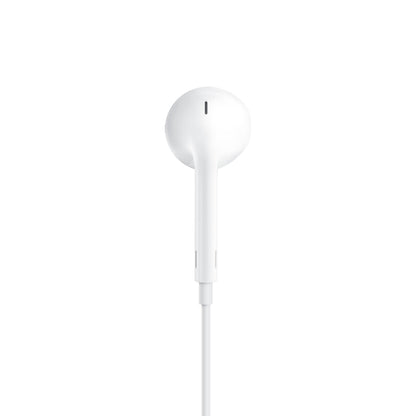 Apple EarPods headphones — wired design with USB-C plug and built-in remote control