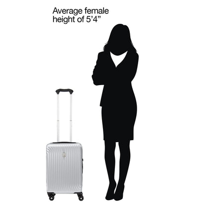 Travelpro Maxlite Air hardside suitcase — lightweight polycarbonate construction