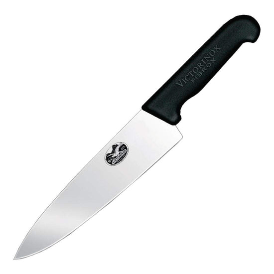 Victorinox Fibrox Pro kitchen knife — 8 inch high carbon stainless steel blade