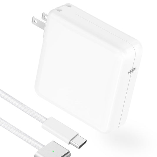 Charger for MacBook Pro 14 16 inch Mac Air 13.6 15 inch M5 M4 M3 M2 M1 2026 2025 2024 2023 2022 2021, 96W / 70W Power Adapter, 6.6FT USB C to Magnetic 3 Cable LED, Powerful Magnetic, Original Quality