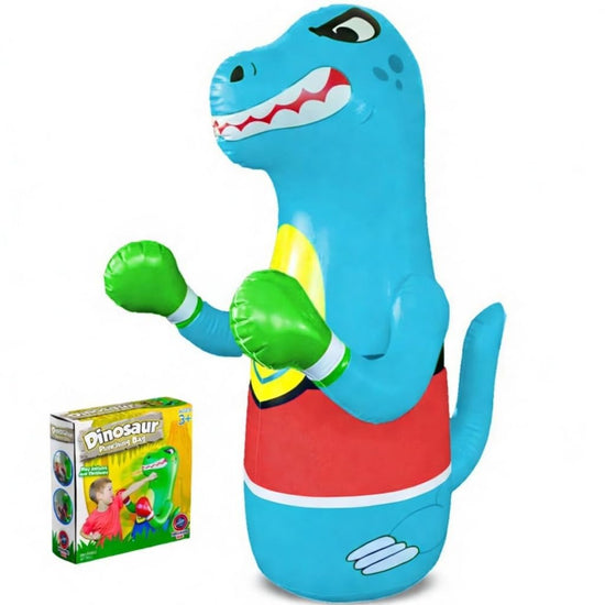 Preferred Toys punching bag — inflatable dinosaur with bounce back base