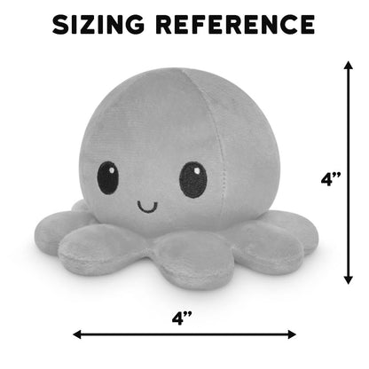 TeeTurtle reversible octopus plushie - show your mood without saying a word