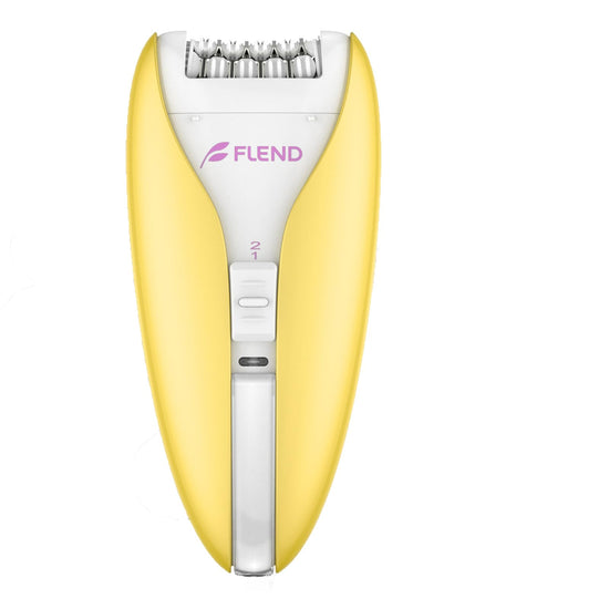 Epilator — Silent facial hair removal device with smooth glide tech and 36 tweezers