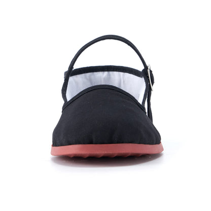 SAEEKO women's classic flats — casual cotton Mary Janes for tai chi