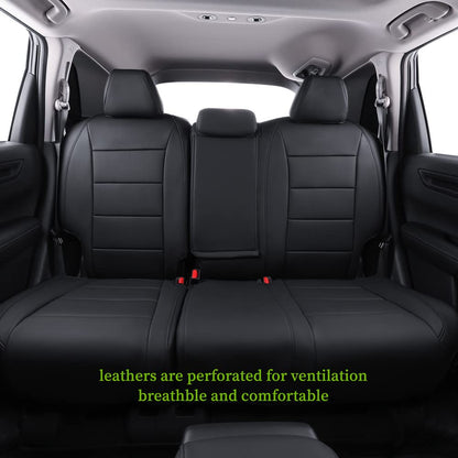 Vehicle seat cover — Custom fit waterproof leatherette for Honda Civic 2016-2021