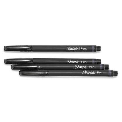 MARKING_PEN — Sharpie fine point felt tip pens, black, 4 count, 0.4mm