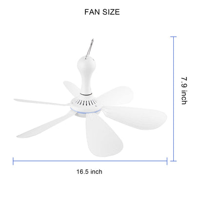 SCOOYEEES electric fan - USB ceiling fan
