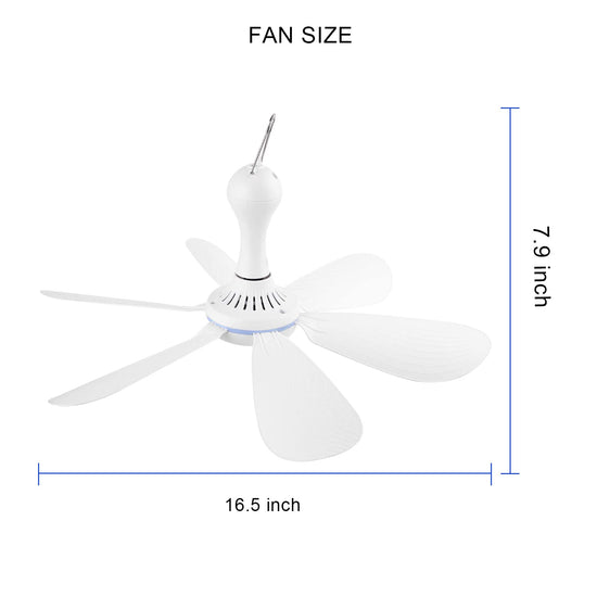 SCOOYEEES electric fan - USB ceiling fan