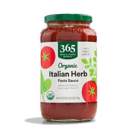 Sauce — Organic 25 ounce by 365 by Whole Foods Market.