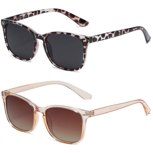 DUSHINE sunglasses — polarized retro style with UV400 protection