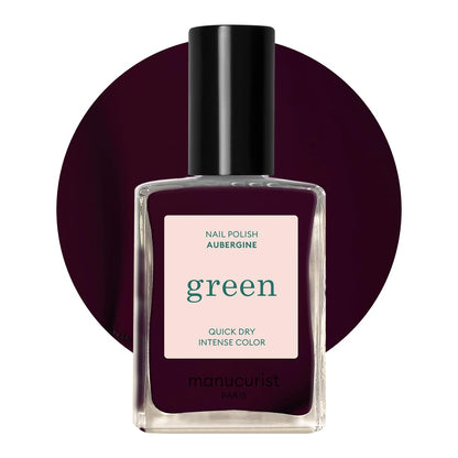 Manucurist Green nail polish — 9-free, plant-based and vegan formula