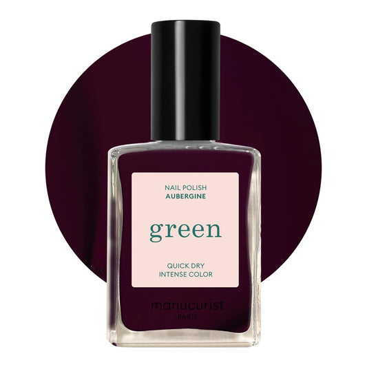 Manucurist Green nail polish — 9-free, plant-based and vegan formula