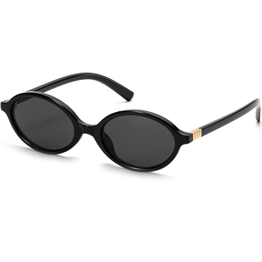 Shoes — Retro oval sunglasses for women in vintage 90s style