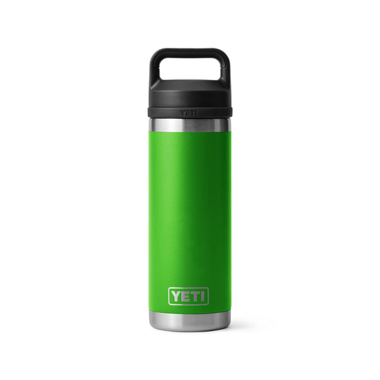 YETI thermos with vacuum insulation and chug cap