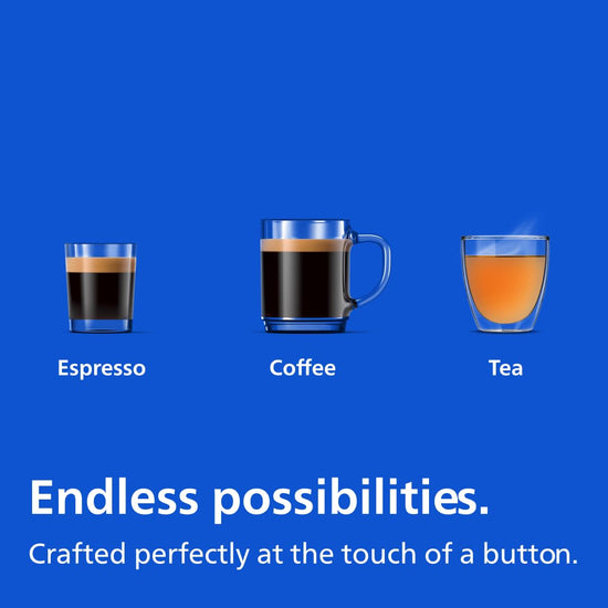 Philips espresso machine — fully automatic with milk frother and touch display